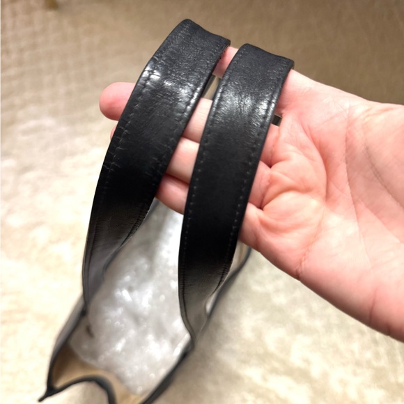 Authentic CHANEL black lambskin leather large tote bag - Picture 15 of 16